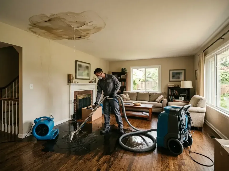 attic-pipe-burst-ceiling-drip-008 — frequently asked questions, Water Damage Restoration & Carpet Care in Norwich, NY